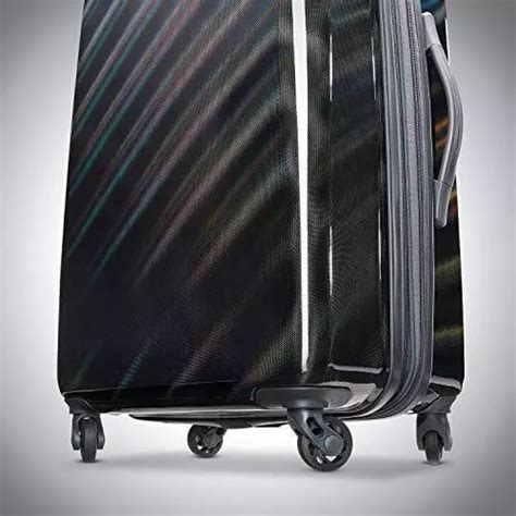 Holographic Hardside Black Carry.